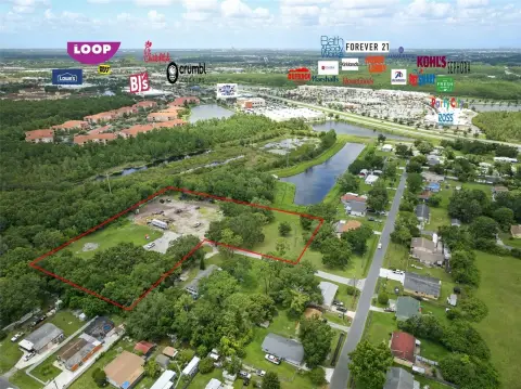 Commercial Land with Existing Improvements