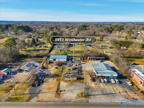 Fenced Commercial Land
