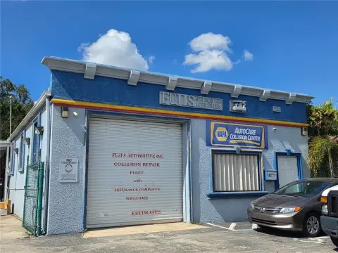 Auto Repair Shop with Paint Booth