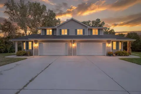 Duplex with Attached Garages