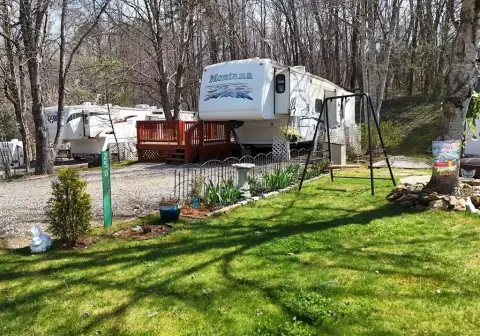 RV Lot in Blairsville, GA