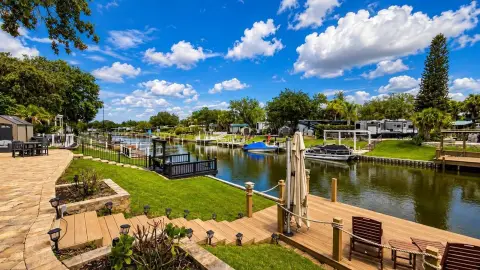 Waterfront Land With Dock