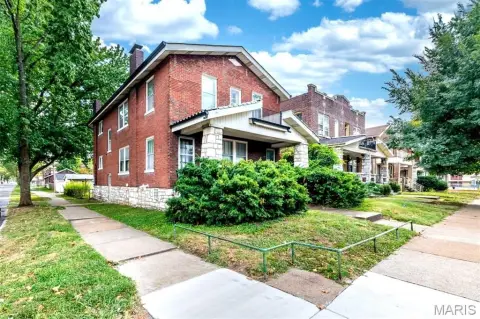 Brick Duplex with Garage Parking