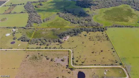 Fenced Agricultural Land