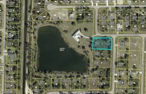 Lehigh Acres Homesite with Lakeview