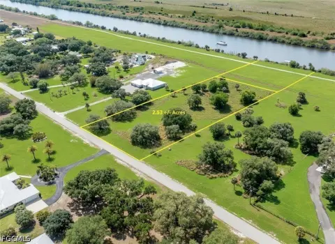 Riverfront Acreage with Dock Ready