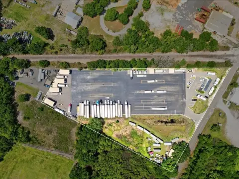 Fenced Industrial Truck Terminal