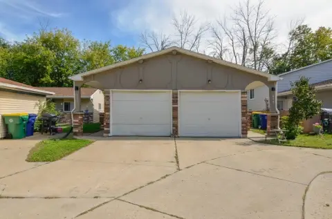 Duplex with Two-Car Garages