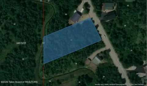 Star Valley Ranch Treed Lot