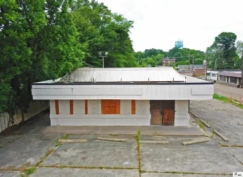 Corner Lot with Existing Restaurant Building