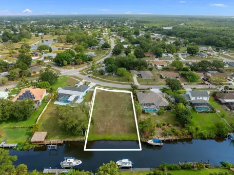 Waterfront Land in Port St. Lucie