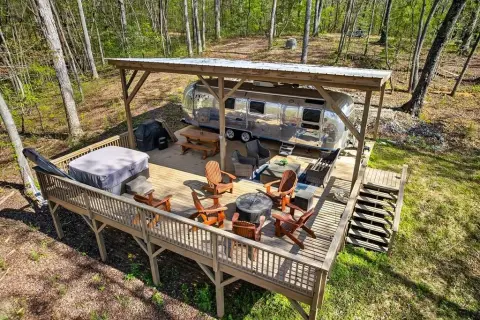 7.27 Acres with Airstream