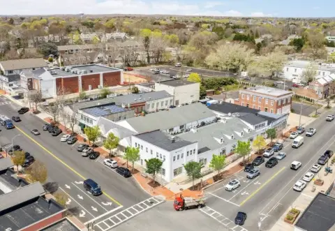 Corner Retail Space with Storefront Windows
