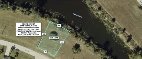 Cape Coral Waterfront Land Parcel