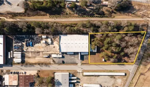 Fenced Industrial Land