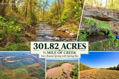 Hunting Land with Creek