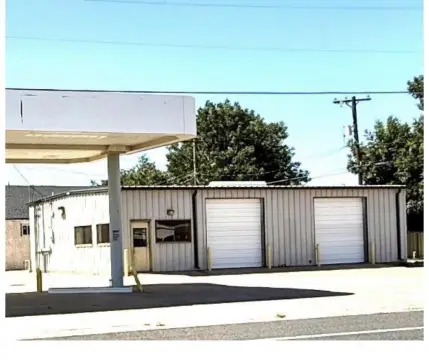 Gas Station with Office and Shop