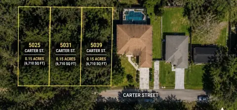 Contiguous Vacant Residential Lots