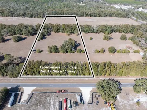 11.5 Acres Homesites in Bell, FL