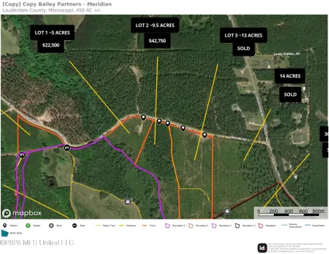 Residential Land in Meridian, MS
