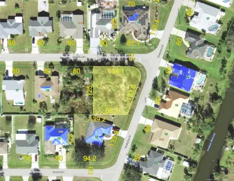 Oversized Corner Home Lot