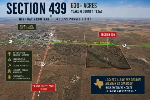 Ranch Land with Highway Frontage