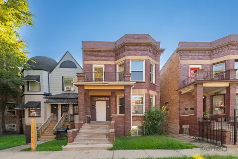 Brick Two-Unit Building