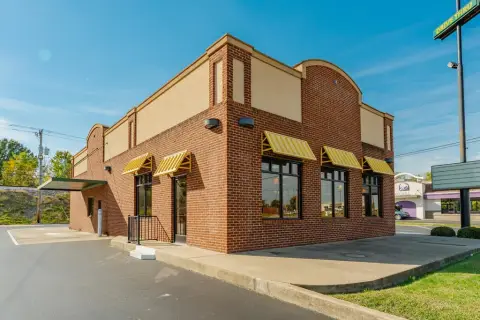 Drive-Through Restaurant with Service Window