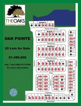 Residential Lots in Oak Pointe