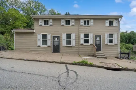 Duplex with Detached Rear Garage