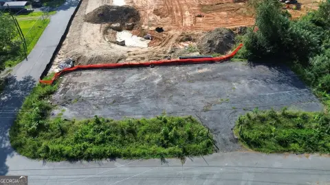 Paved Commercial Land with Parking