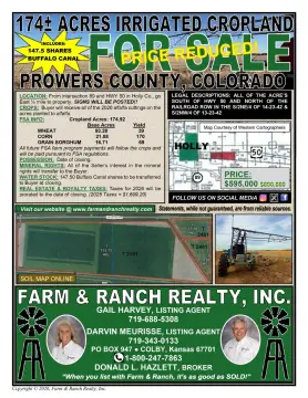 Colorado Cropland with Water Shares