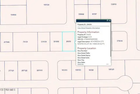 Horizon City Vacant Lot