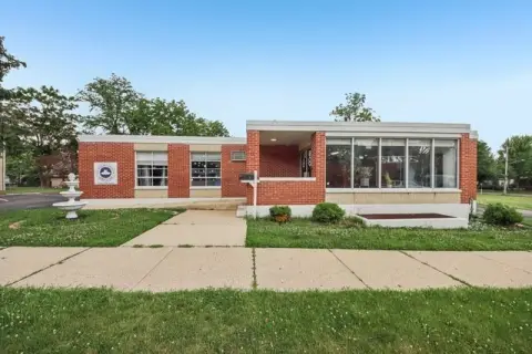 All-Brick Church on Corner Lot