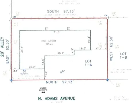 Corner Lot with Development Potential
