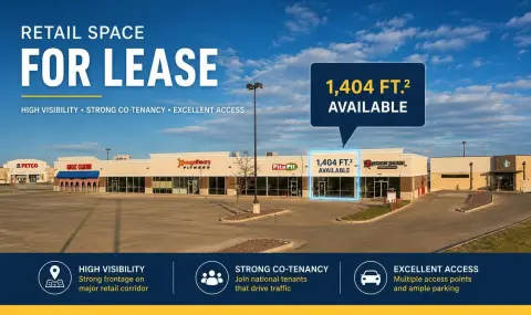 Retail Suite in Shopping Center