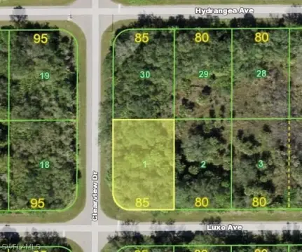 Port Charlotte Wooded Corner Lot