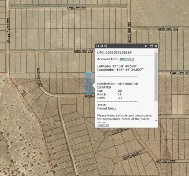 Rio Rancho Land For Sale