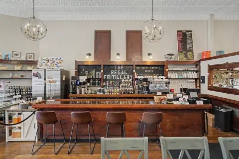Mixed-Use Building with Coffee Shop