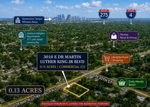 Commercial Land with CI Zoning