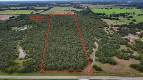 Heavily Wooded Land in Lipan