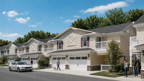 Approved Townhome Development Land