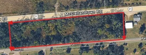 Wooded Commercial Land