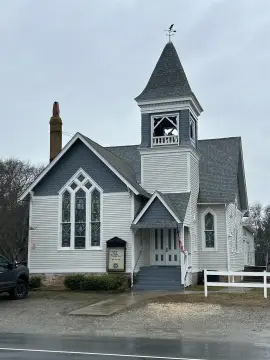 Historic Church with Stained Glass