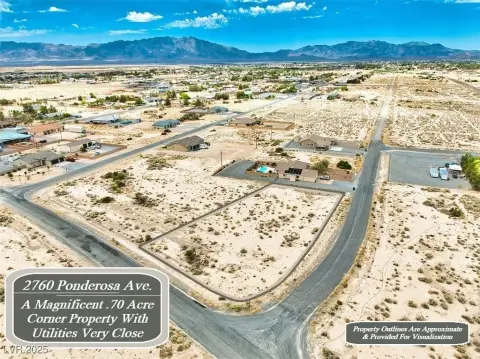 Oversized Corner Parcel in Pahrump