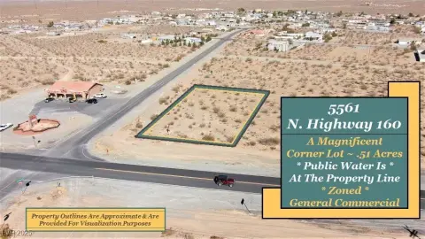 Commercial Land in Growing Pahrump