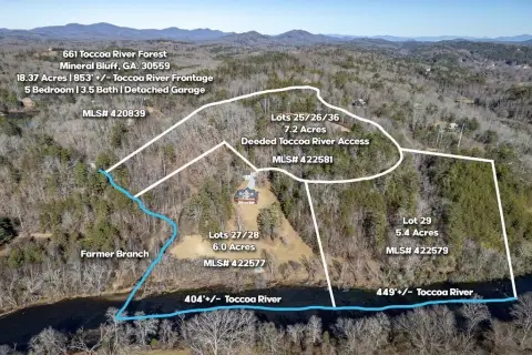 Wooded Mountain Land with River Access