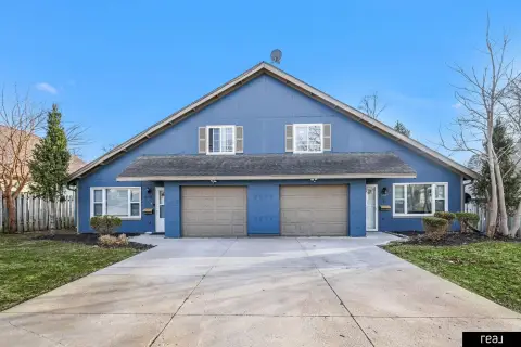 Zero-Entry Duplex with Garages