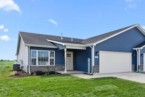 Half Duplex with Attached Garage