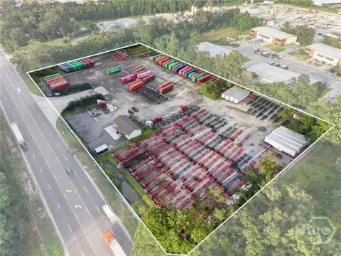 Fenced Truck Terminal